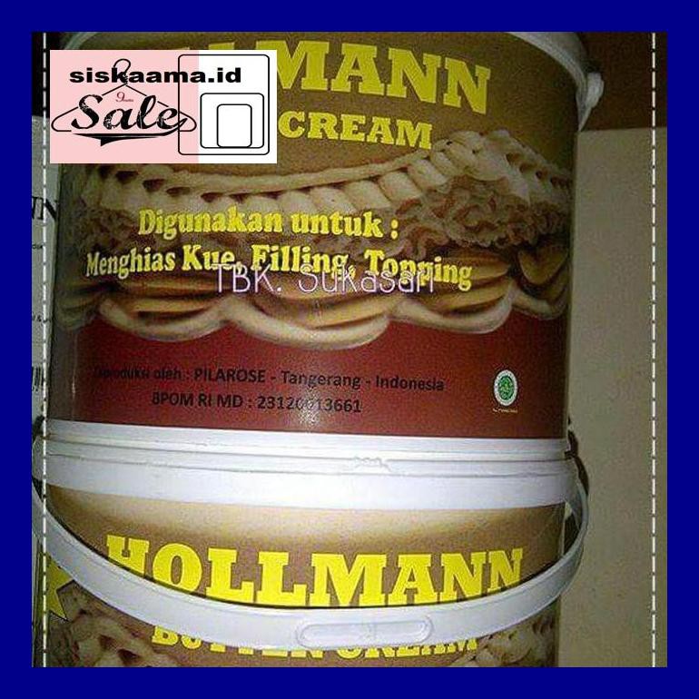 

A40D0Yh Hollman Buttercream 1Kg Pail White Vanilla D50Tr40V