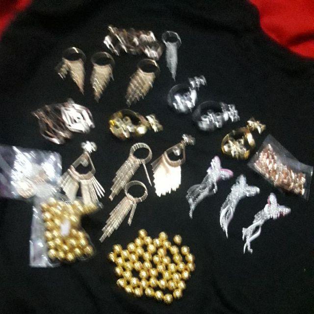 Juntai Bunga Emas Gold | Pita Diamond Bahan Craft