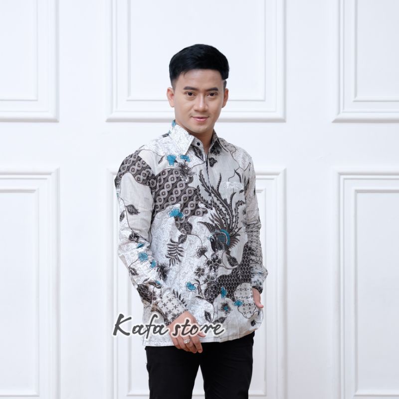 Kemeja Cowok Batik Jumbo Baju Batik Pria Jumbo Kemeja Cowok Jumbo  BIG SIZE M,L,XL,3XL,4XL,5XL,6XL.