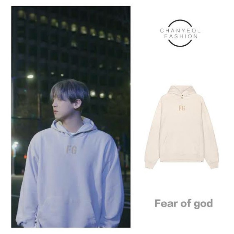 [COD] HOODIE CHANYEOL FG CY EXO CREAM MV