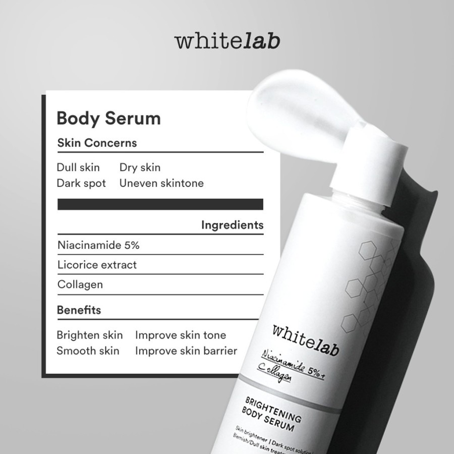 WHITELAB BRIGHTENING BODY SERUM 200gr