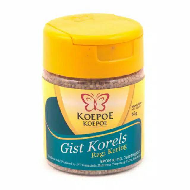 

Gist korels / ragi kering cap koepoe koepoe 65gram