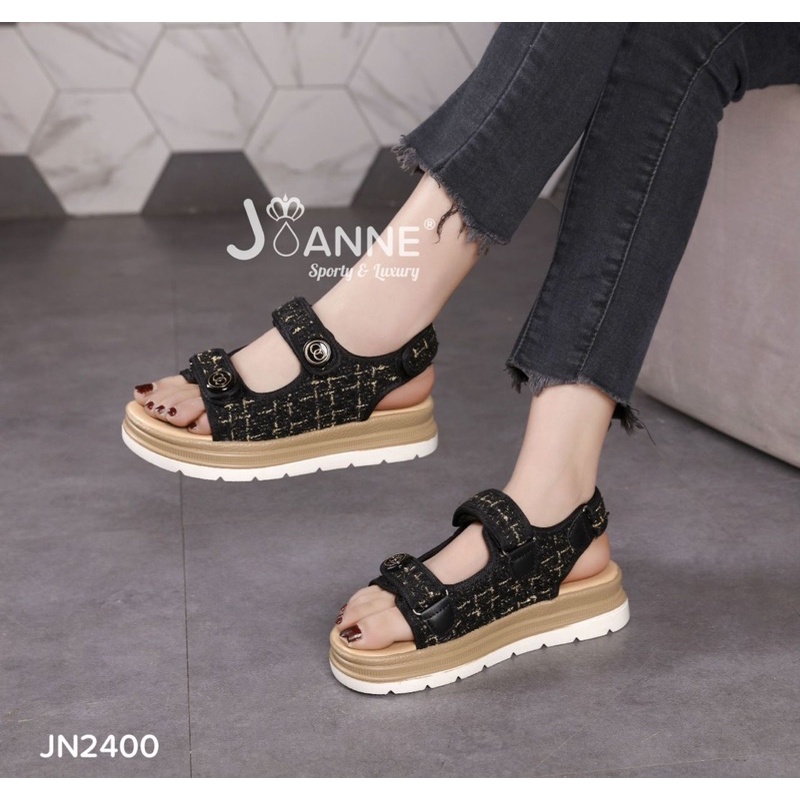 RESTOCK!! JOANNE Wedges Sandals Gunung Import JN2400 [ORIGINAL BRAND]