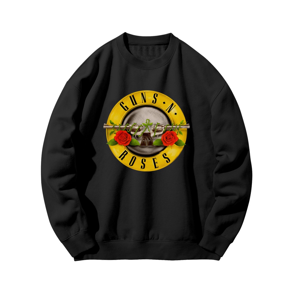 CREWNECK BAND GUNS N ROSES | SWEATER SWEATSHIRT PRIA WANITA JAKET DISTRO MUSIK ROCK GNR