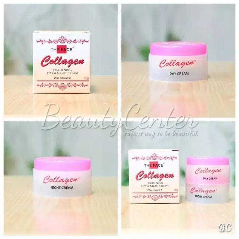 The Face COLLAGEN Cream BPOM (Day &amp; Night Cream)