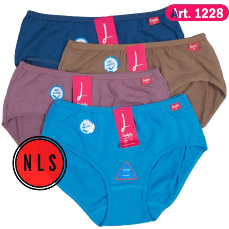 [ 3 Pcs] CD LYDYLY LD 1228 Anti Bakteri | Pakaian Dalam Cewe | Celana Dalam Karet Kecil & Terdapat  