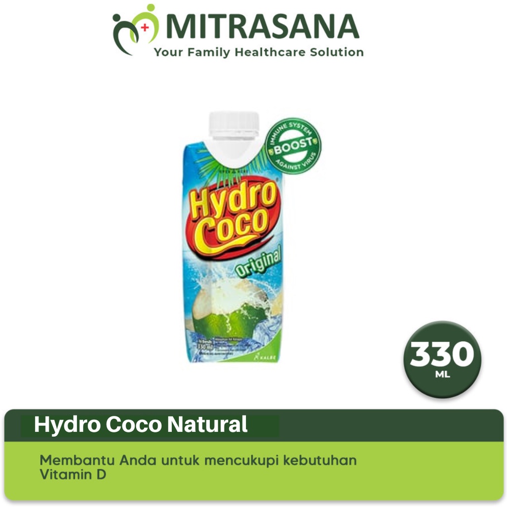 

Hydro Coco Natural - 330 Ml - Membantu Mengganti Cairan Tubuh