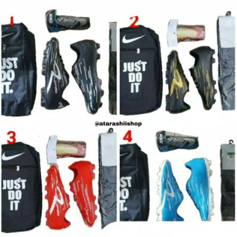 promo paket komplit sepatu bola speck light speed,iluzion,spyder terbaru banyak bonus-5