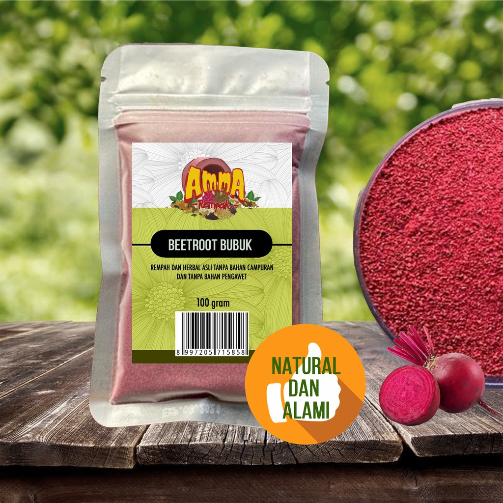 

Beetroot Bubuk 100 Gram