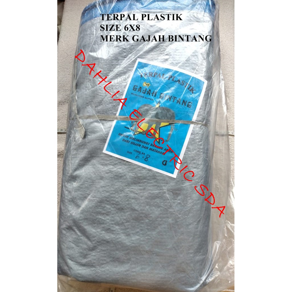 TERPAL 6X8 CAP GAJAH BINTANG