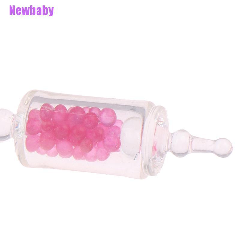 (Newbaby) Mainan Miniatur Toples Permen Bahan Resin Skala 1: 12 Untuk Dekorasi Rumah Boneka