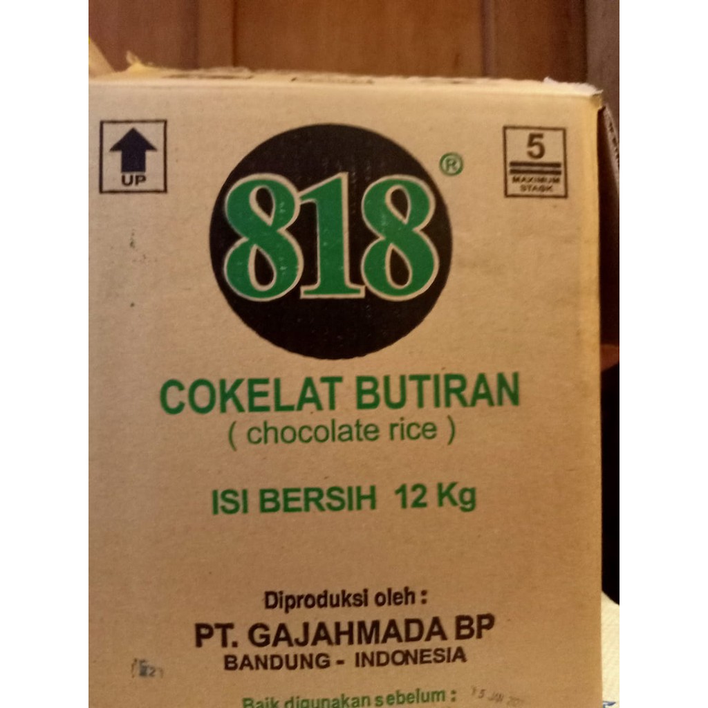 Coklat meses warna 818 12kg,1dus