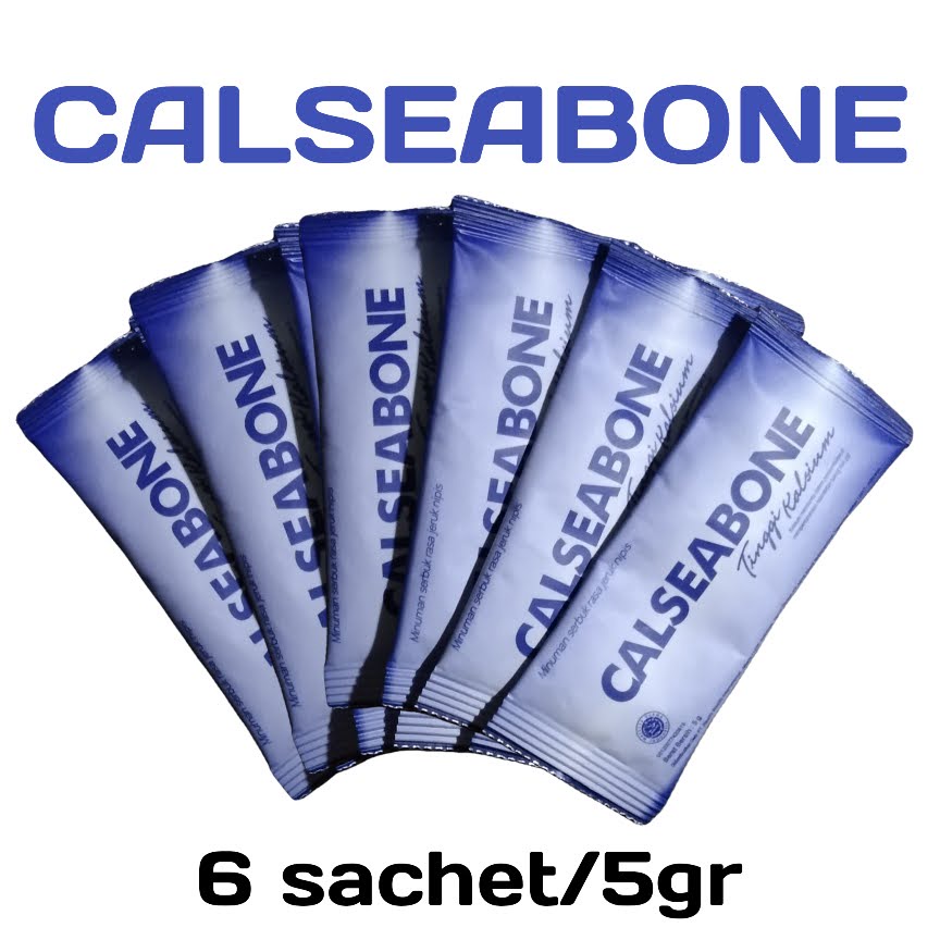 

6 SACHET/5gr MINUMAN SERBUK CALSEABONE