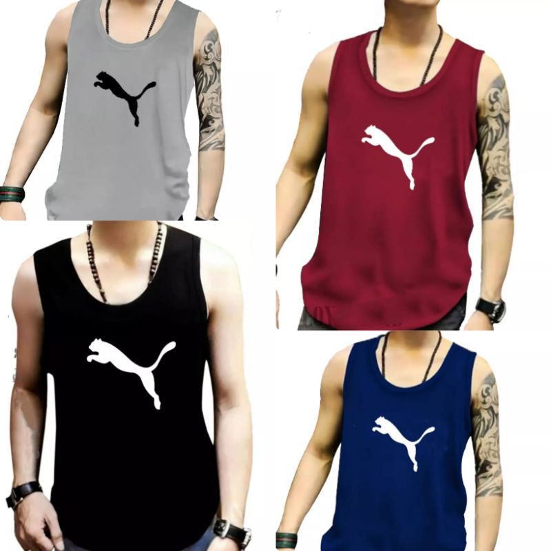 KAOS SINGLET DISTRO PRIA DEWASA MOTIF-panter