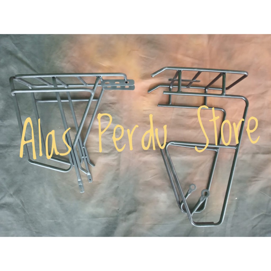 Rack Pannier Sepeda Depan Belakang Touring Custom model Surly untuk Federal , Vintage