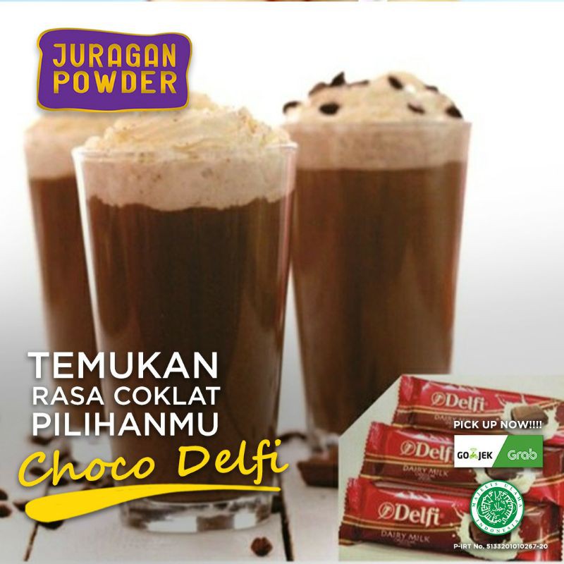

Bubuk minuman Coklat Delfi, segar, lezat, YUK ORDER.