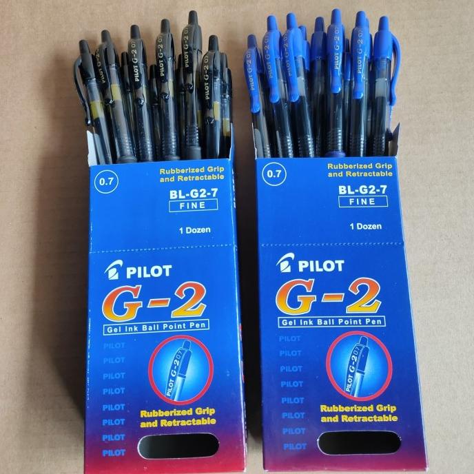 

pulpen pilot G-2 gel ink ball point pen 0,7mm(BL-G2-7)