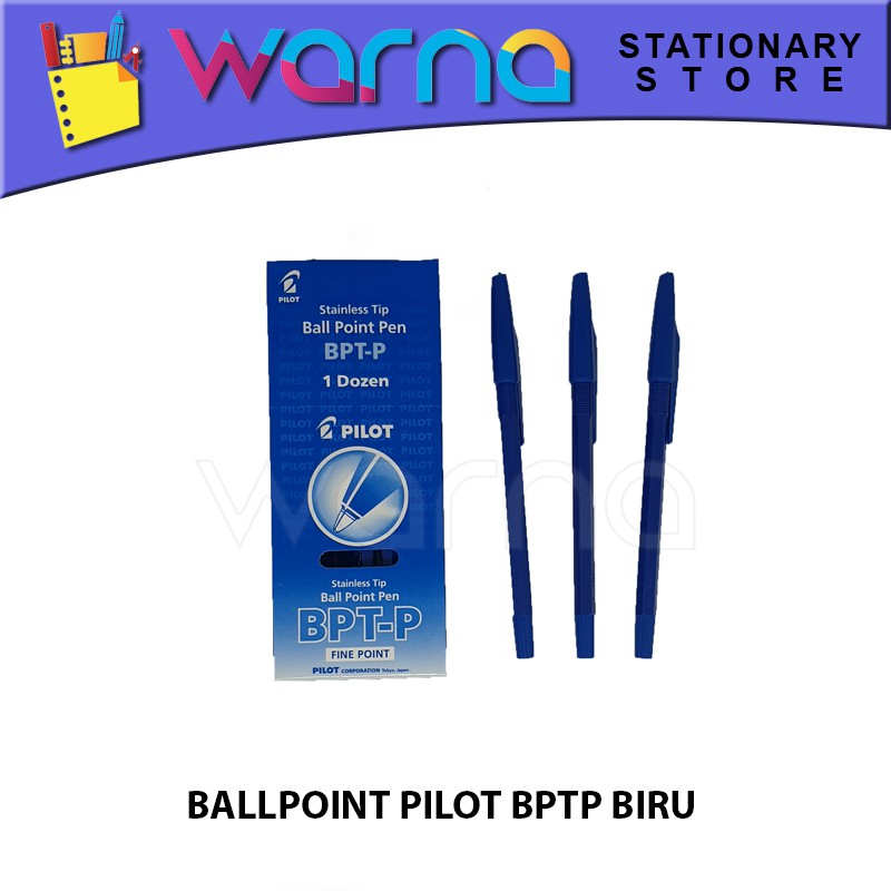 

PEN PULPEN BOLPEN BALLPOINT PILOT BPTP BPT-P BIRU