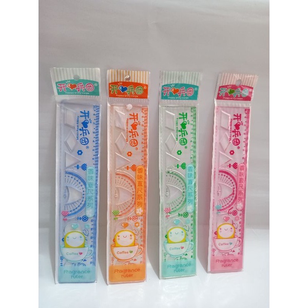 

Penggaris motif lucu / Fragrance Ruler (1pak / eceran)