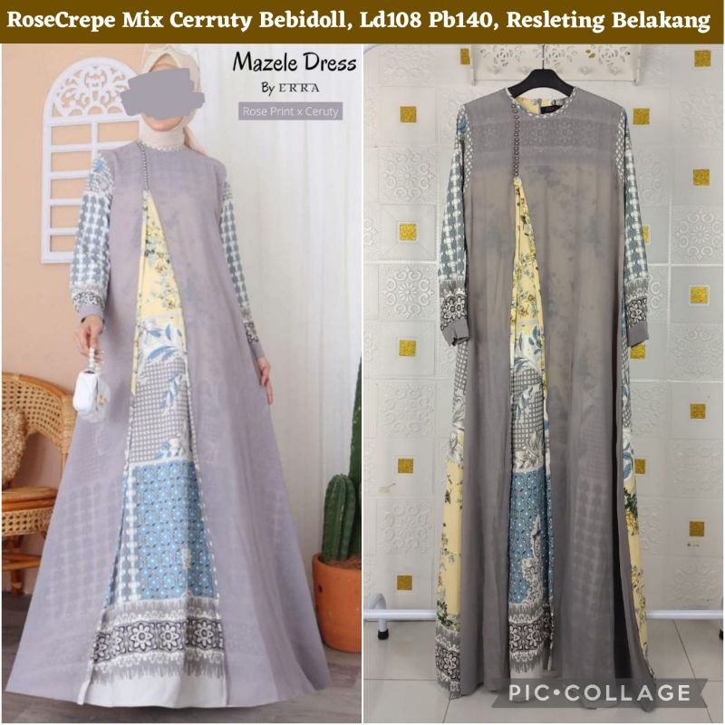 mazele dress ori erra