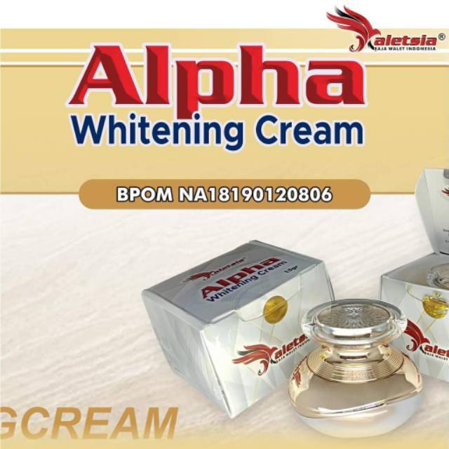 Alpha Whitening Cream_Cream Wajah Herbal