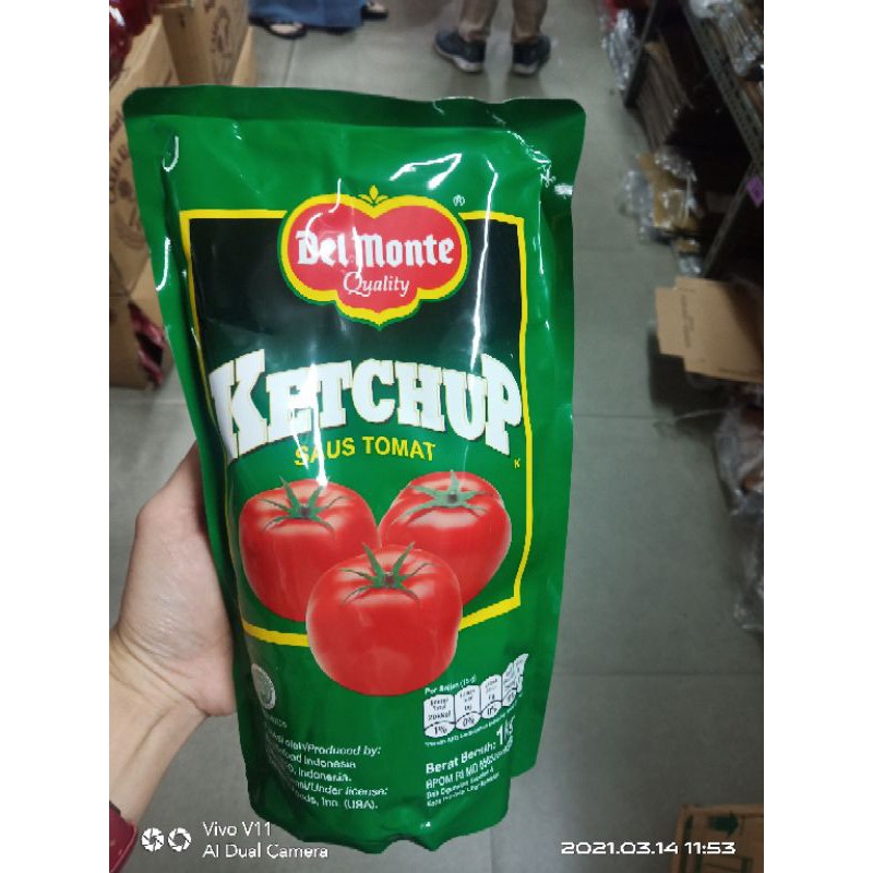 

DEL MONTE kechup 1kg - saus tomat - tomato sauce