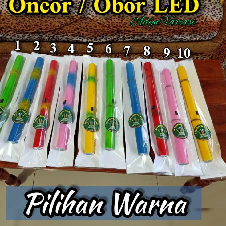 Pusat Populer Oncor Takbiran / Obor LED bahan PVC