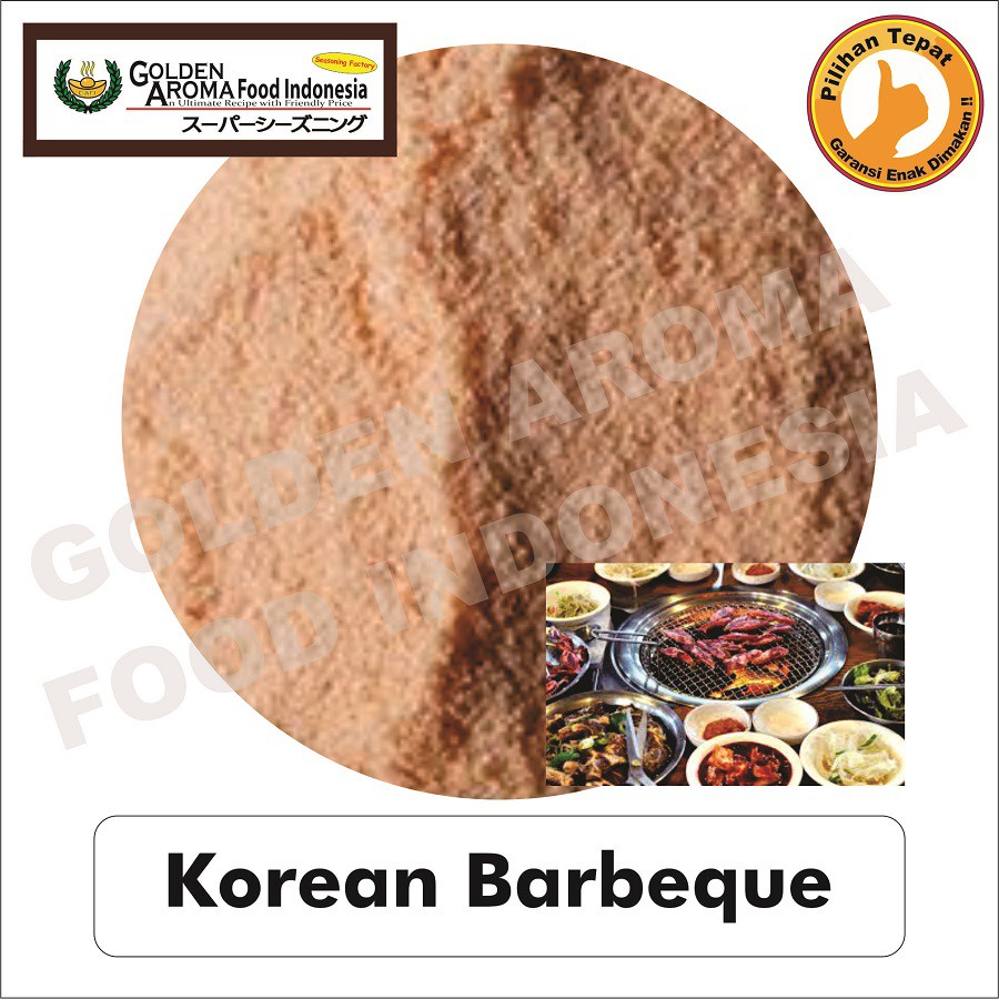 

Bumbu Tabur Serbaguna Murah Halal Rasa BBQ Korea 1000 gr / 1 KG