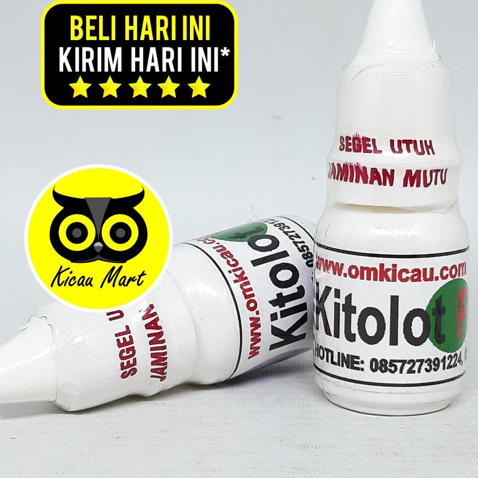 OBAT BURUNG LOVEBIRD MURAI KUCING BIRD KITOLOT PLUS CAIR TETES OM KICAU MATA KATARAK BENGKAK VKPTEOK