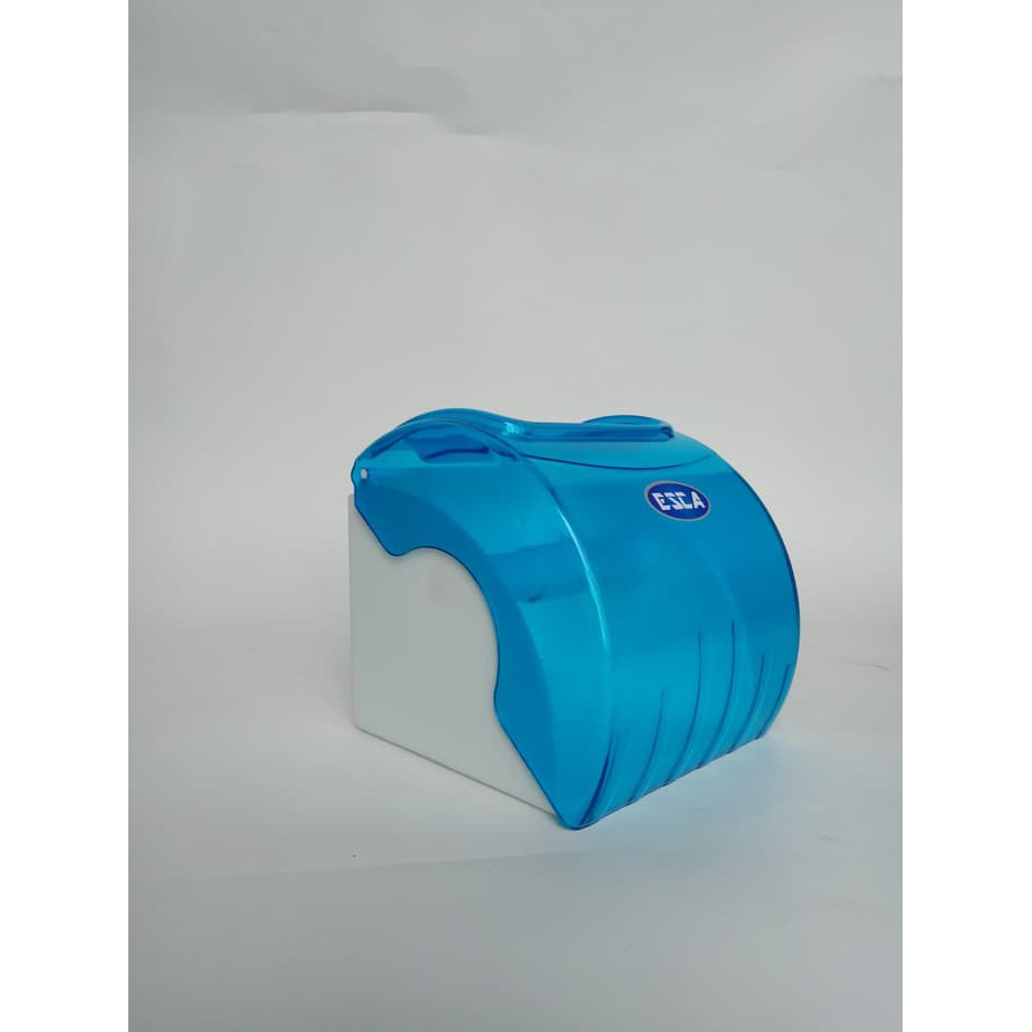 Tempat Tissue Roll Biru - Tissu Dispenser Roll - Tempat Tisu Toilet - Biru