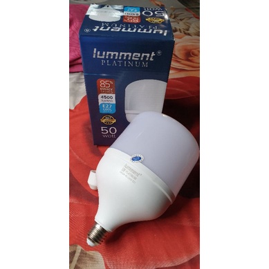 LAMPU LED LUMMENT 50WATT RUANG TAMU SUPER TERANG SUPER HEMAT DAYA