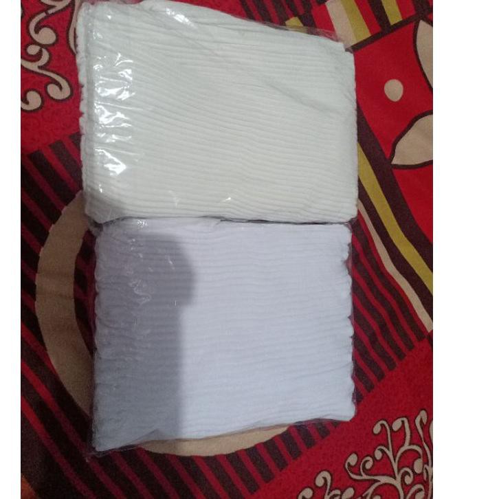

Menarik [175x75] PREMIUM PASHMINA PLISKET DIAMOND CREP PUTIH SUSU TULANG PUTIH CERAH SEMUA WARNA