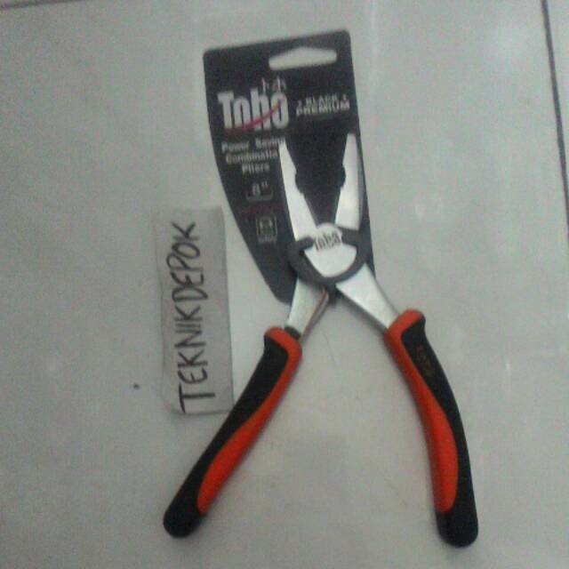 Tang potong 8 inch kabel power saving pliers tang kombinasi tang jepit toho DISKON6