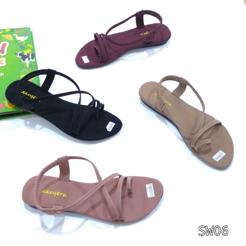 BORNEO SW06  SENDAL JEPIT TALI LUCU DAN CANTIK