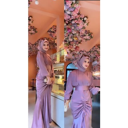 NEW Vennya Dress SILK DRESS WANITA KONDANGAN BRIDESMAID / BAJU DEWASA MURAH TERBARU 2022 / Dress Pesta