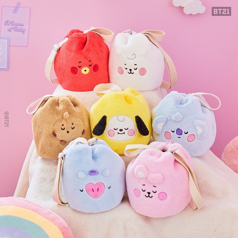 PO BT21 Baby Bucket Bag