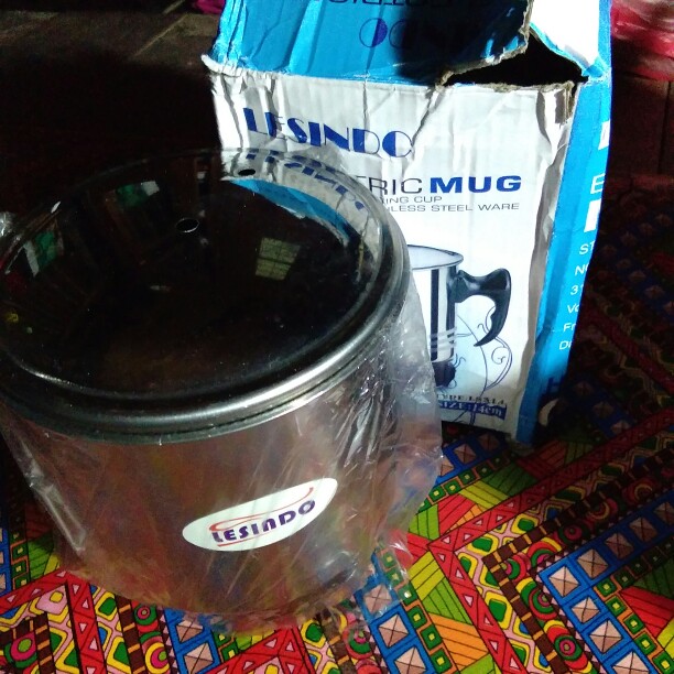 Nagada Electric Heating Cup 14cm / Teko Listrik / Mug Elektrik