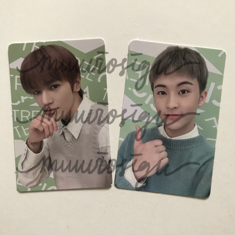 (Ready Stock) PC Photocard NCT 127 Nature Republic Natrep Exclusive Cica Tea Tree Taeyong & Mark