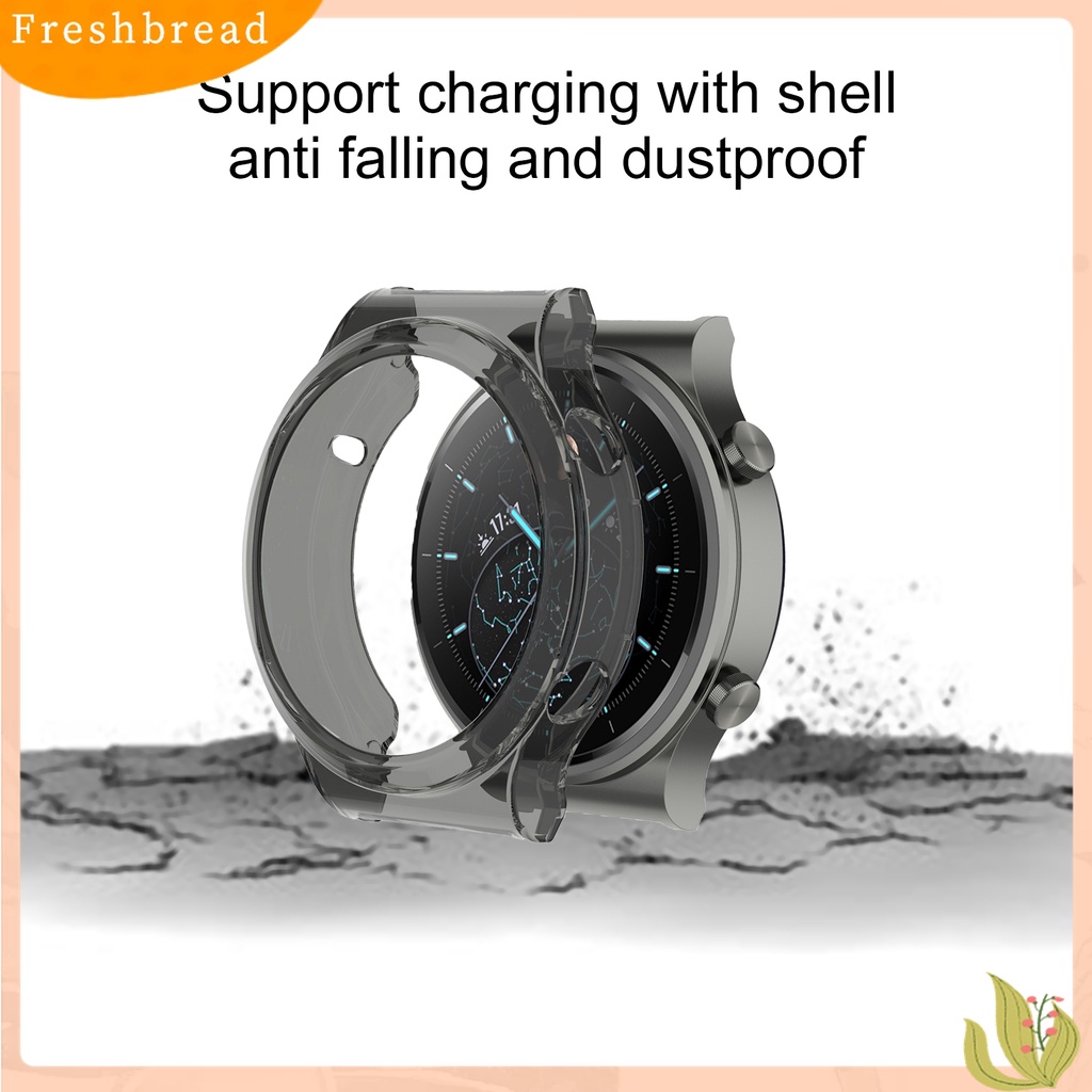 Terlaris Portable Simple Full Protection TPU Smart Watch Screen Protector Protective Cover for Huawei GT2 PRO/ECG