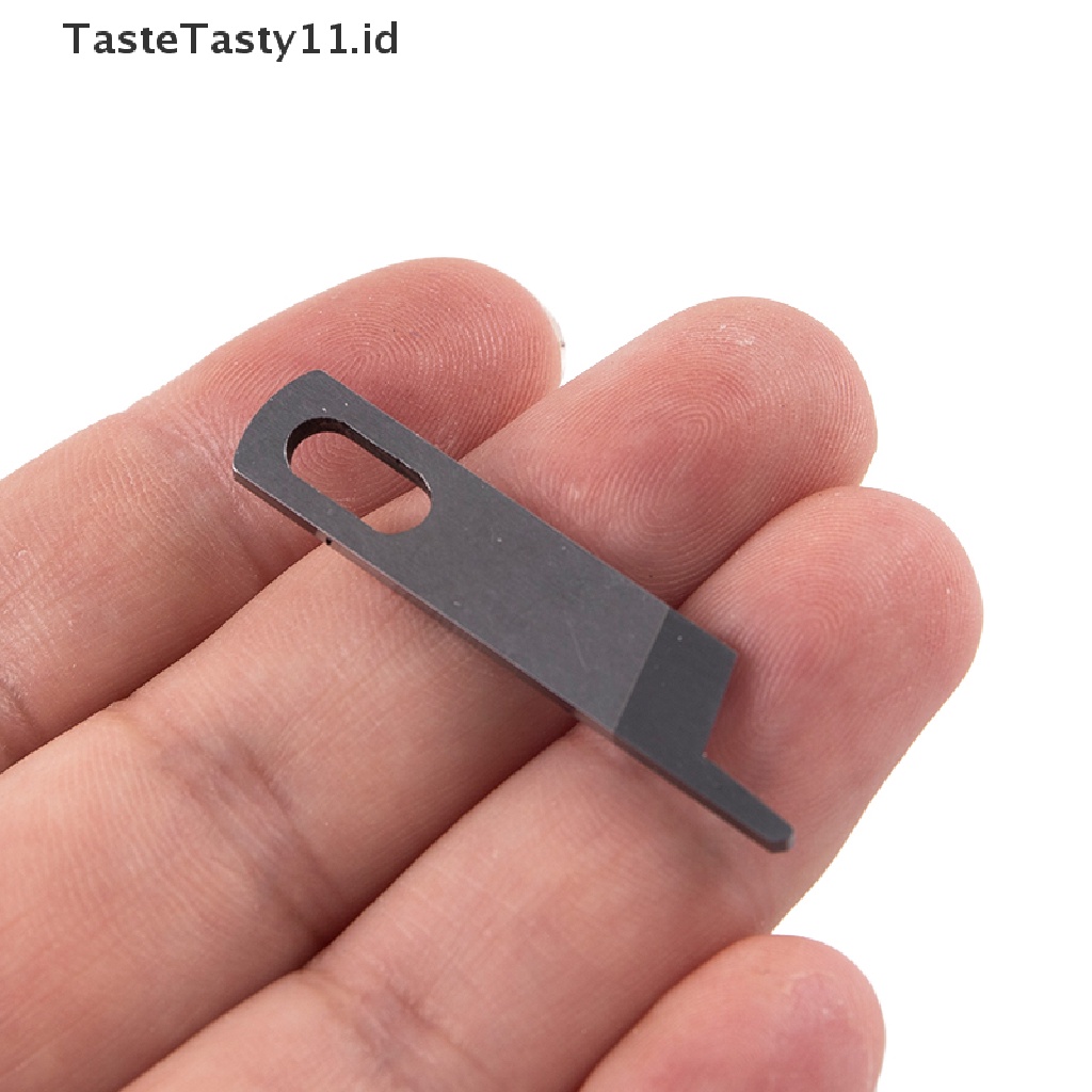 【TasteTasty】 Singer 14U Lower Knife Overlock Machine Upper Lower Knives Blades #412585 550449 .