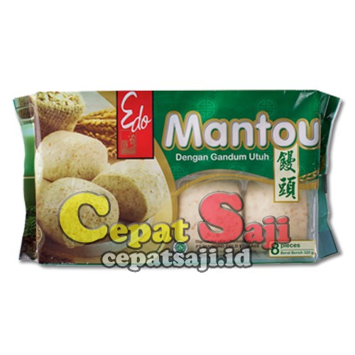 

Edo Mantou Wholewheat / Roti Mantau Gandum 320 gr