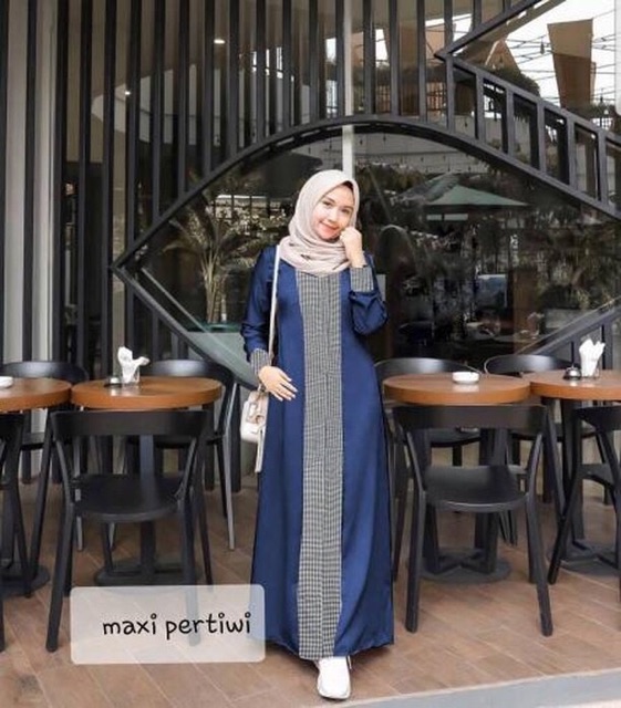 JC- Maxi Pertiwi / Gamis Wanita kekinian / Maxi muslimah termurah / Gamis Murah