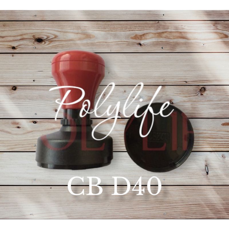 

POLYLIFE CBO 40 - Gagang stempel flash otamatis bulat