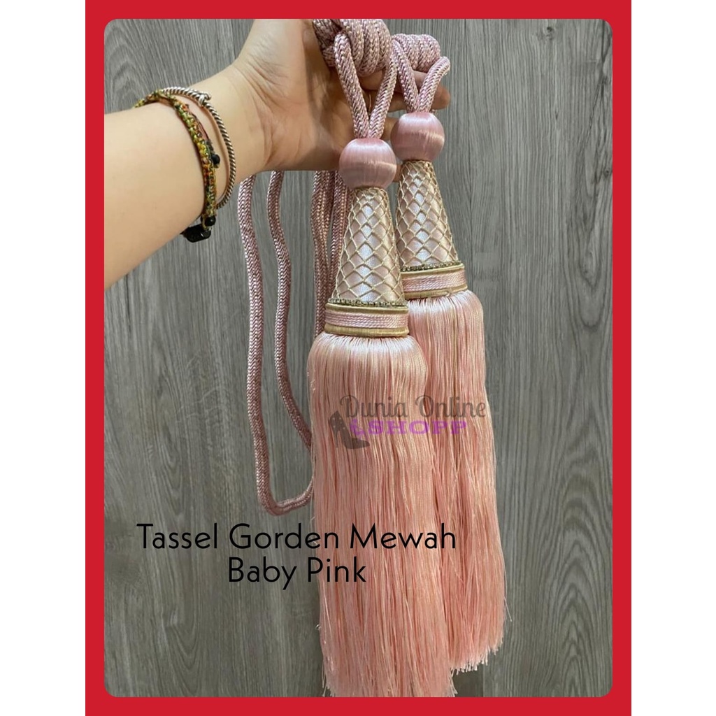 Tassel Gorden Mewah /Tali Gorden Mewah /Tussel Rumbai Gorden