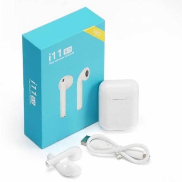 Headset Bluetooth v5.0 i11s TWS Wireless touch control i11s