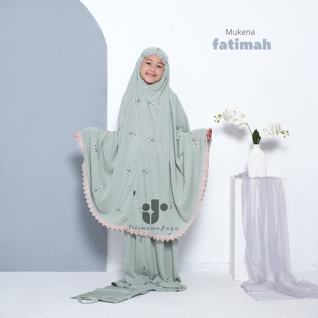 Mukena Rayon anak motif Bordir mewah renda giver || Mukena anak Motif fatimah || Mukena anak Motif || Mukena anak Bordir || Mukena anak renda giver bordir