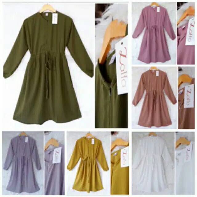 Tunik Polos by Zalfa