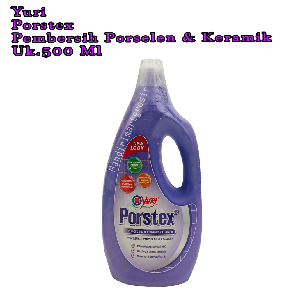 Cairan Pembersih *Yuri porstex * Pembersih Porselen &amp; Keramik * Ungu 500ml