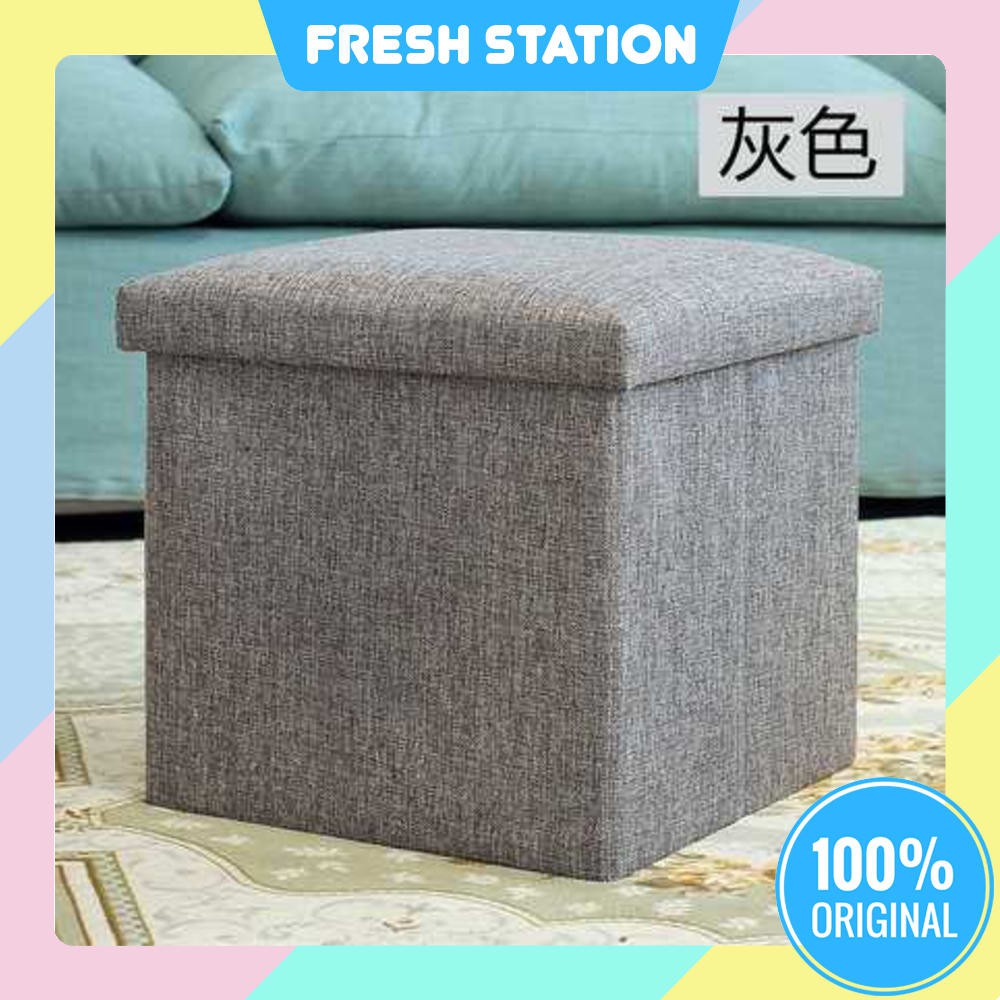 Kursi Box Kotak Penyimpanan Sofa Stool Storage