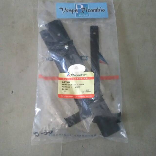 Tiang Dudukan Plat Nomor Vespa Excel